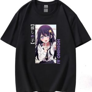 Oshi No Ko Shirt for Women Men - AI Hoshino Anime T Shirt